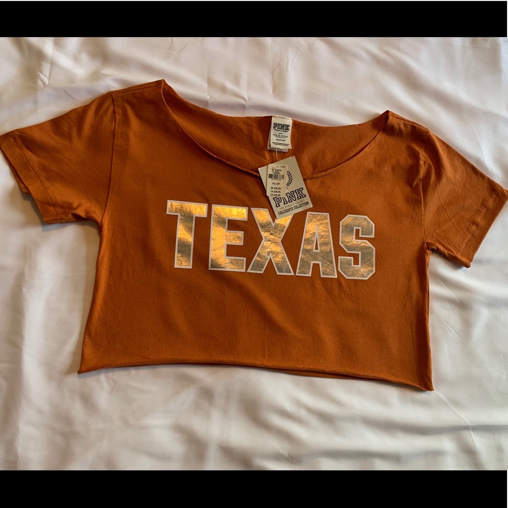 Victoria’s Secret Pink Collegiate Croptop🗣